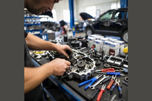 تعمیر گیربکس سانتافه